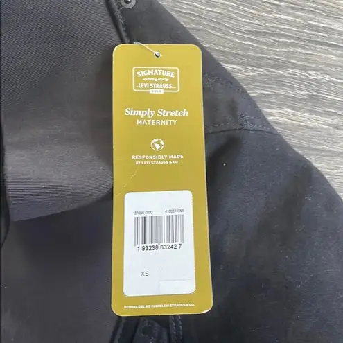 Levi's Signature by Levi Strauss baby bump Skinny Jeans - Black