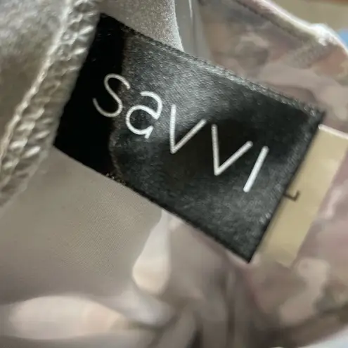 SAVVI Women’s Opal Legging in Opal Sky Sz L White Size L