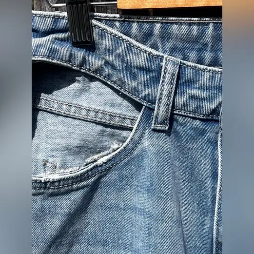 Nasty Gal  Cut Out High Waisted Mom Jeans