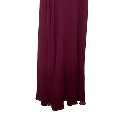 Marchesa Notte Valentia Gown Women’s Size 8 Burgundy A