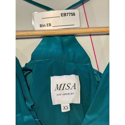 Misa NWT Green Midi/Knee Length Dress size XS