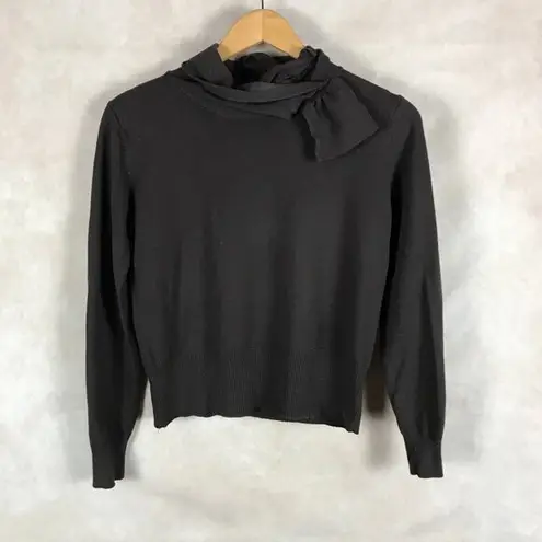 Vintage Brown Mock Sweater Size Medium