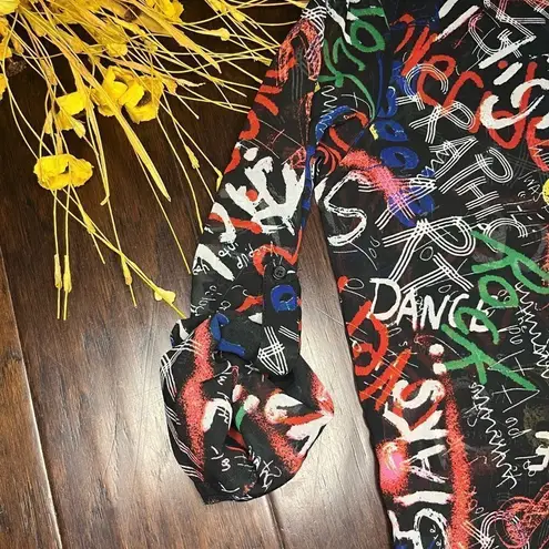 Live 4 Truth  creative graphic button up sz medium - Image 4