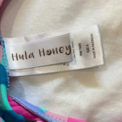 Hula Honey Colorful Plaid Bikini Set