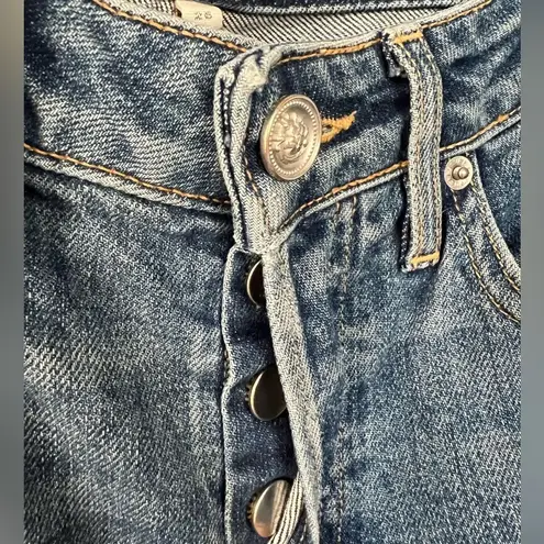 Womens Slvrlake Mid Rise Lou Lou Jeans Blue Size 26