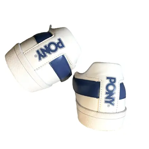 PONY Top Star Low Core Sneakers 38/7 White/Royal Blue EUC White