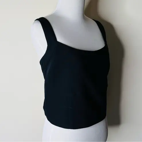 Abercrombie & Fitch Abercrombie Black Corset Cropped Tank - Image 2