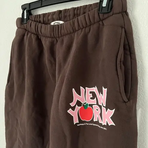 Madhappy NEW  NEW YORK EXCLUSIVE BROWN SWEATPANTS SZ MEDIUM