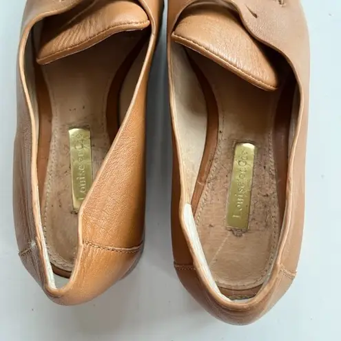 Louise et Cie Woman's ZANIE Tan Hazelnut LEATHER Loafer Size 5.5 M Shoes…