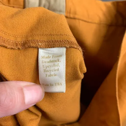 Christy Dawn the Noah Wide Leg High Rise Pant in Pumpkin Womens Size 28