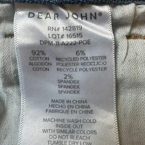 Dear John  Gisele High rise ankle skinny jeans size 26  29 inch inseam