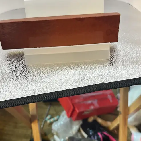 Vintage sweater guard. And the original box. Genuine cloisonné. 8 inches long