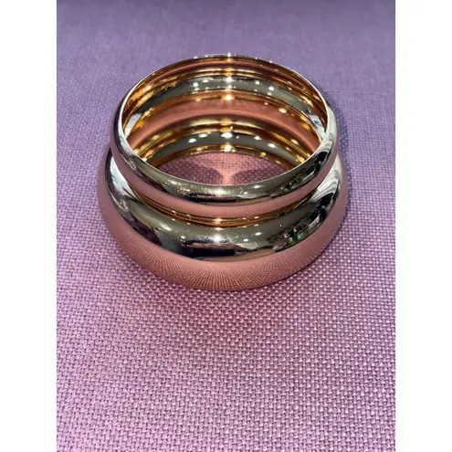 8 Other Reasons Bangle Bracelet Set in Gold One Size Womens jewelry