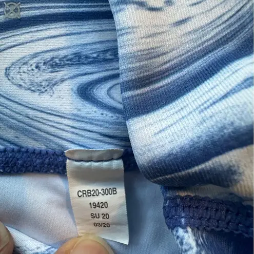 Carbon38 Marble Swirl Blue & White High
