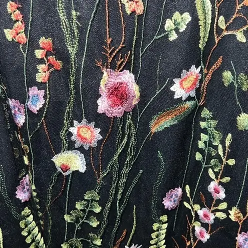 Tahari ‎ ASL 6P Embroidered Floral Dress