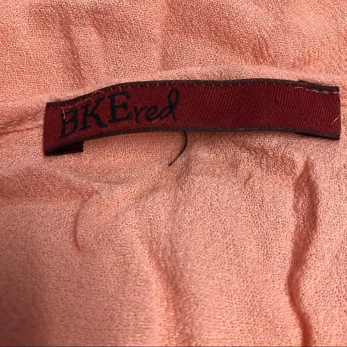 BKE Pink Lace Tank Top