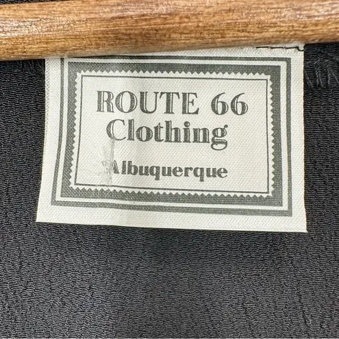 Route 66 Vintage Clothing Pintuck Hem V Neck Vest Tank 90s Grunge Boho Size Med