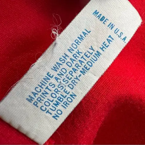 Vanity Fair Vintage Red & Black Velour Long Robe