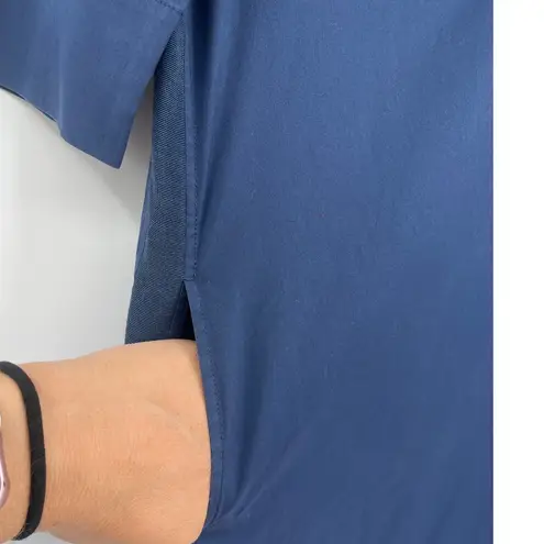 Lafayette 148 Ny Tunic Dress Sz Small Minimalist Popover Resort Capsule Coastal Blue