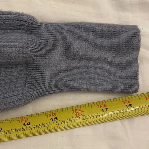 House of Harlow 1960 Dune Blue Rib Knit Sweater Dress Womens Size Medium NEW