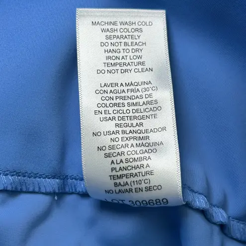 S.C. & CO. Women's Golf Skort Athletic Skirt Large Tummy Control Blue Pockets