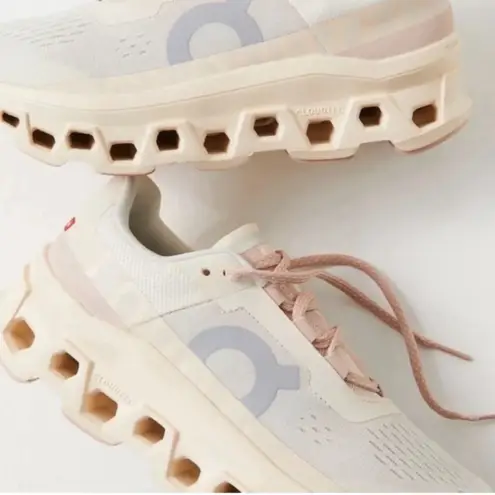 On Cloud Cloudmonster Women's Running Shoes Moon/ Fawn Size 10