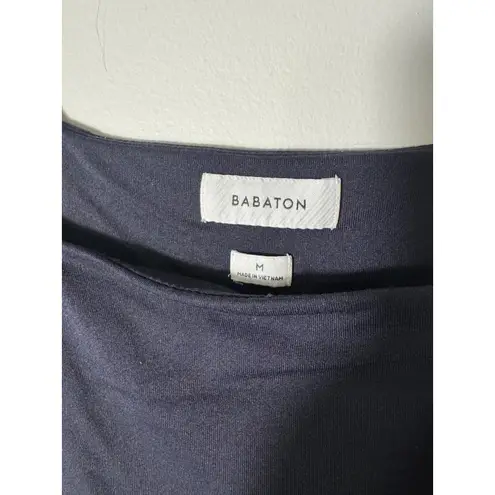 Babaton Aritzia Black Long Sleeve Square Neck Bodysuit Women's Size M