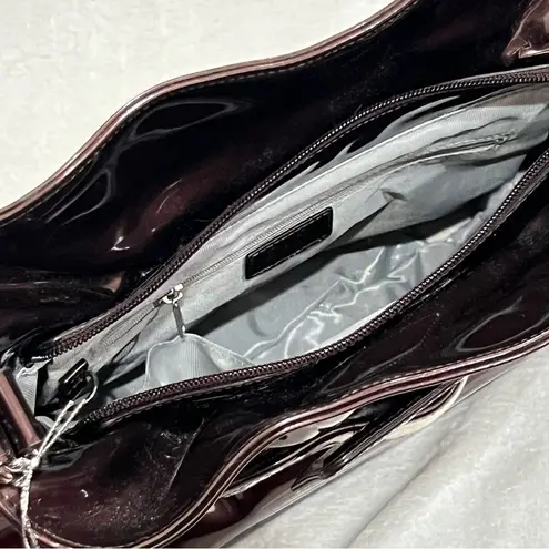 Beijo NWT Copper Brown Patent Leather Bag