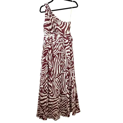 Saylor Millicent One Shoulder Maxi Dress Sz Large