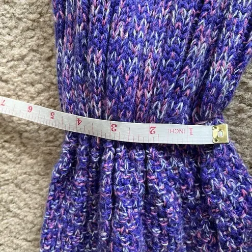 Mermaid Snuggle Blanket Purple pink white Adult Size Tail Knit Sleeping Bag