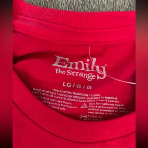 Her Universe Emily The Strange Crossbones Crop T-Shirt