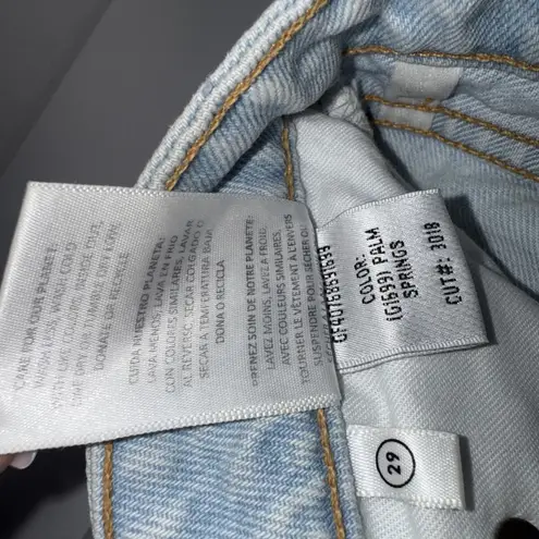 GRLFRND White Helena Shorts Size 26 Distressed Button Fly Super Short n’ Sweet