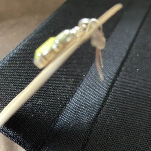 NWT Yellow Crystal Teardrop Earrings