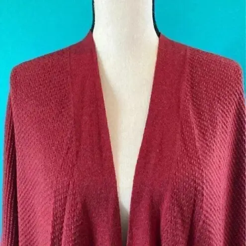 J Jill burgundy cardigan in one size fits all Red - Image 2