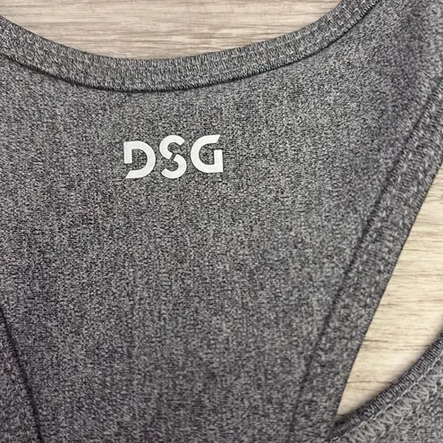 DSG Heather Gray Racerback Sports Bra Size Large
