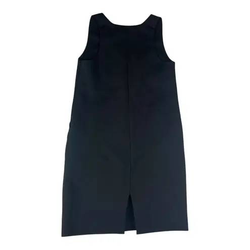 Babaton size 10 medium Black Sheath textured Dress V-Neck business casual