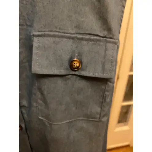 Ny Collection CHAMBRAY DENIM BUTTON DOWN DRESS SIZE 1X