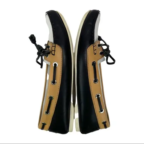 Tod's Color block Leather Lace & Bow Driving Shoes Topsiders Moccasins Size 36