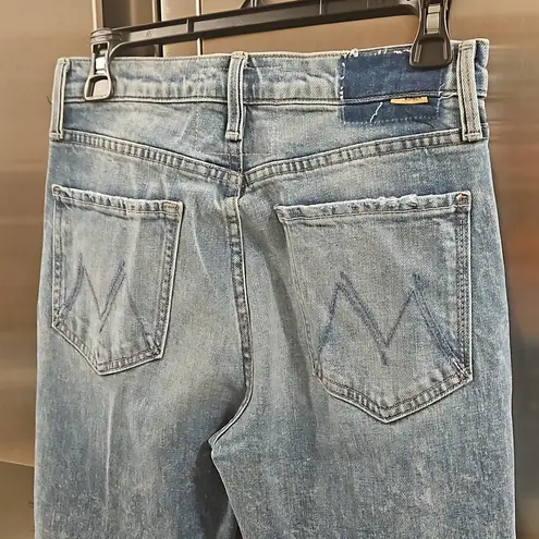đź’•MOTHER SUPERIORđź’• The Tripper Flood Fray Jeans ~ Left In The Dust 30 NWOT