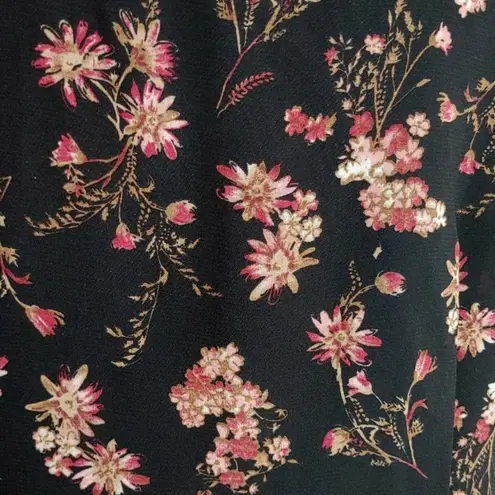 Emma James 2pc Flowy Floral Blouse Top and Skirt