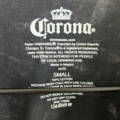 Corona Extra Saber Vivar Skull Graphic Tee T