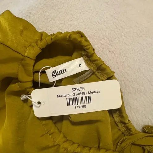 Glam Women's NWT Glow Green Blouse