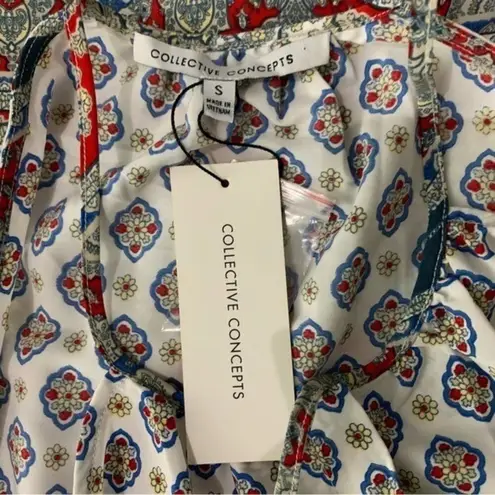 Collective Concepts  Tank Small Boho Print Sleeveless NWT - Image 5