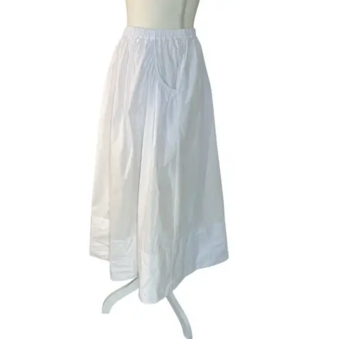 L'Academie by Marianna Arman Midi Skirt in White XSmall New Womens Long