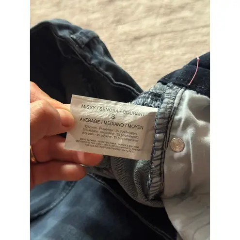 Bandolino AmLess 360 Smooth Operator Dark Wash Denim Jeans Size 8