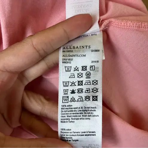 All Saints Orvi Vest in Pink