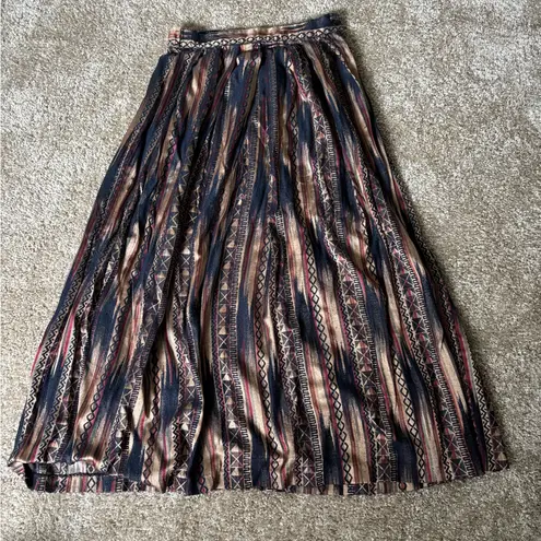 Brooks and Dunn Maxi Skirt Boho Indie Earthy Style Vibe
Size Medium