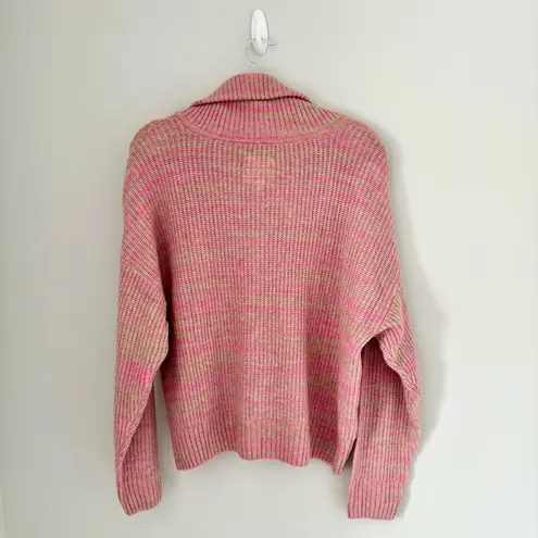 Aerie Sugar Rush Chenille Quarter Zip Sweater