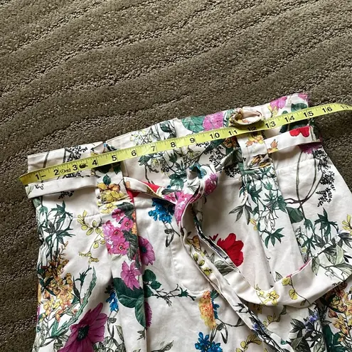 Carolina belle Montreal beautiful floral paper bag cotton skirt