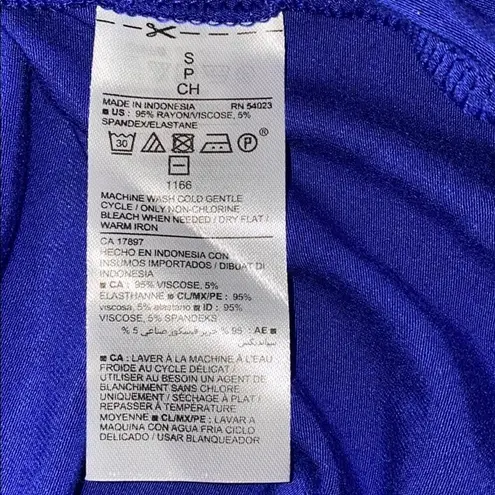 Old Navy  casual aline sleeveless solid blue dress